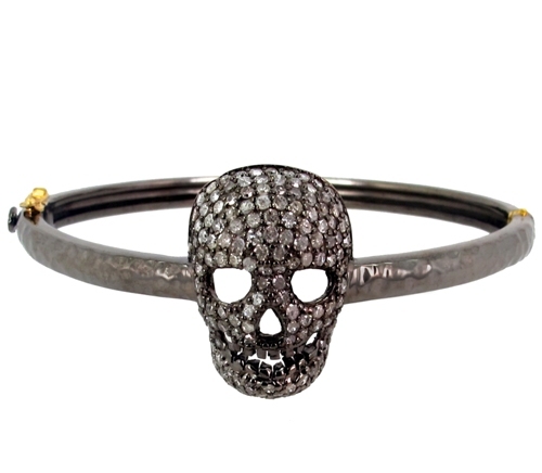 Pave Diamond Bangle Bracelet