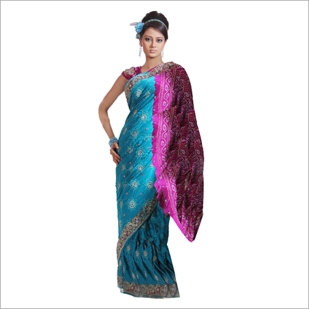 Double Shade Sarees