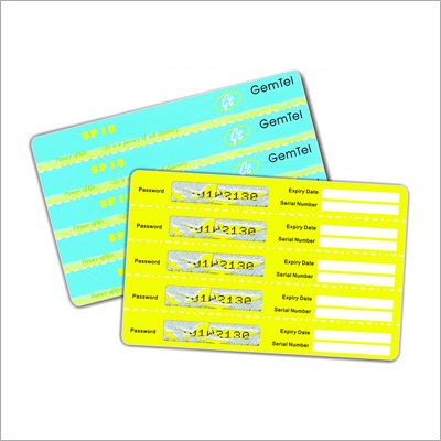 Scratch Shopping Card