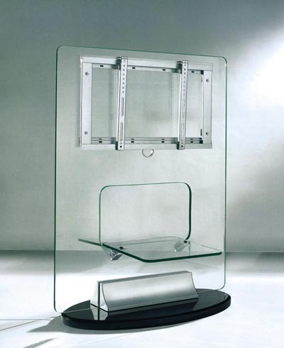 GLASS TV STAND