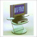 Stained GLASS TV STAND