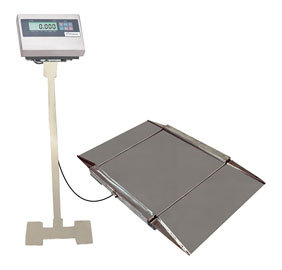 Ultra Low Profile Platform 4 Load Cell Scale S.S