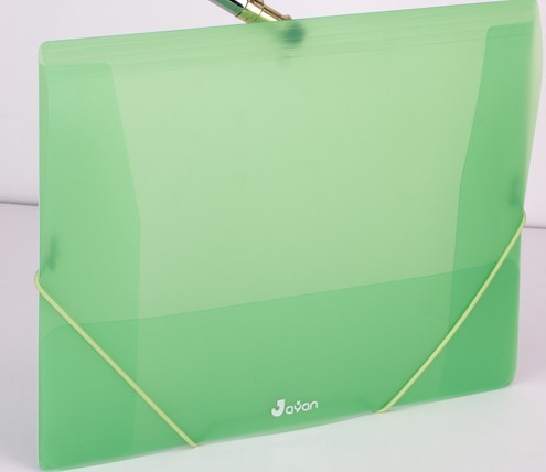 Elastic folder