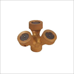Brass Three Way Brass Nozzle