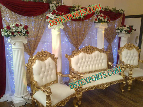 Wedding Royal Gold Furniture Set 