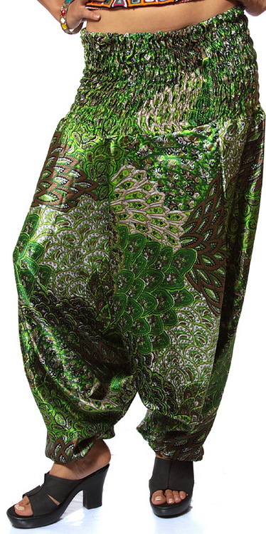 printed green Trouser