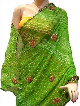 Georgette Bandhani Sarees