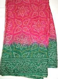 Rajasthani Bandhej Chiffon Sarees