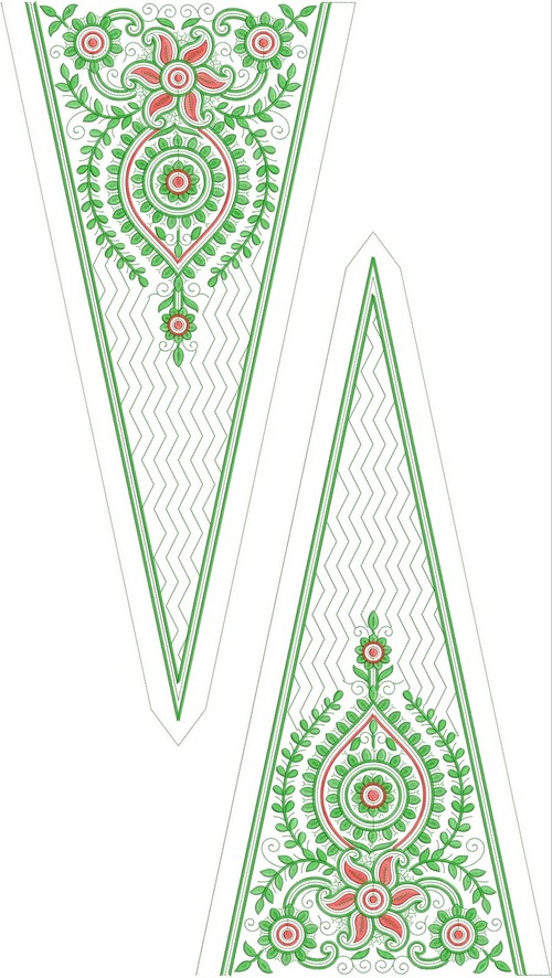 Embroidered Georgette Kurta
