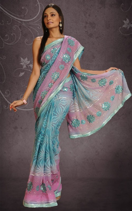 Designer Bandhani Sarees