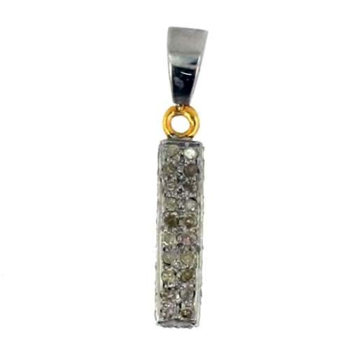 92.5 Sterling Silver Diamond Pendant