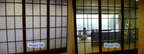 Laminated Privacy Glass