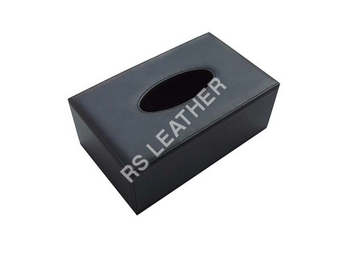 Leather Tissue Box Cover