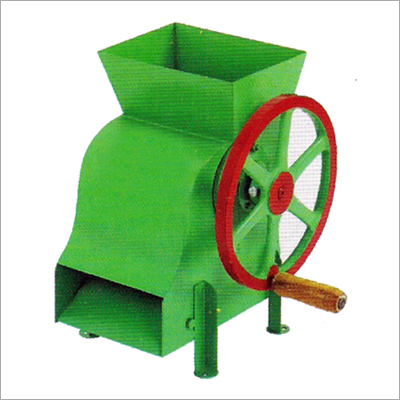 Ice Crusher - Mild Steel 20x15x25 cm Green | Compact Design Corrosion Resistant Durable Easy Operation High Efficiency 2 kg/min Ice Capacity
