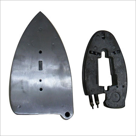 steam iron base and element