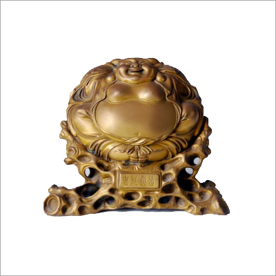 Bronze laughing Budha
