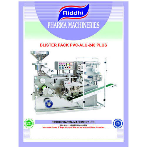 Blister Packing Machine 150 240 Pvc Alu Alu Alu - Automatic Grade: Automatic