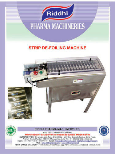 STRIP DE FOILING MACHINE