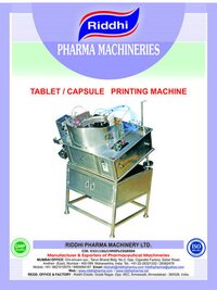 Tablet Capsule Printing Machine - Automatic Grade: Automatic