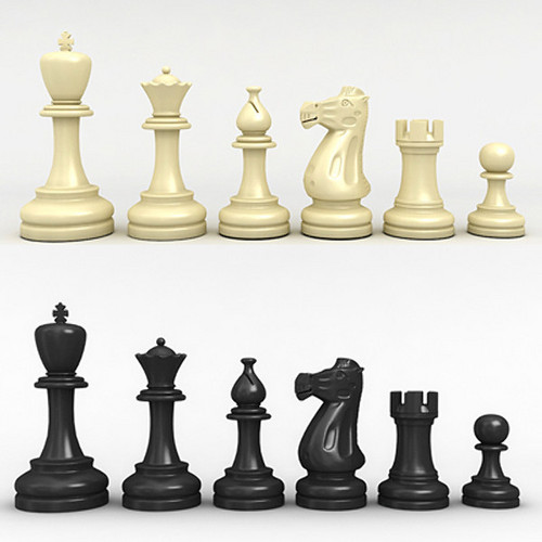 Chess Men - Plastic