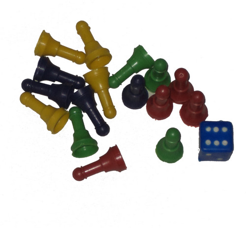 Ludo Coins and Dice
