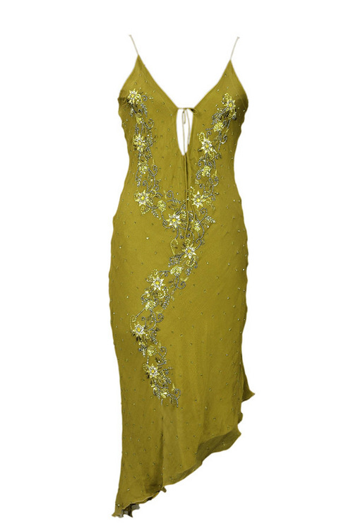 Fish Style Chiffon Dress for Ladies