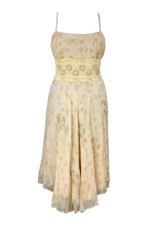 Designer Spaghetti Straps Dress for Ladies
