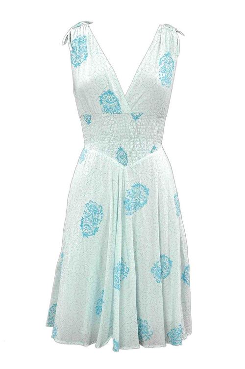 Designer Cotton Dress for Ladies