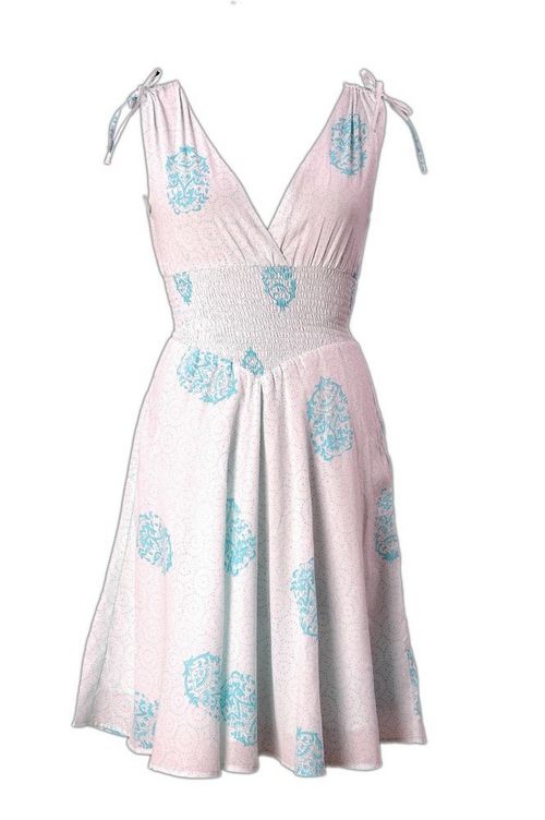 Party Wear Cotton Dress for Ladies