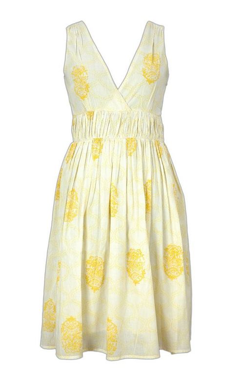 Sleeveless Cotton Dress for Ladies