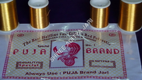Half Fine Gold Zari