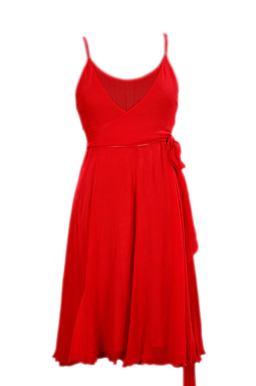 Fancy Spaghetti Straps Dress for Ladies