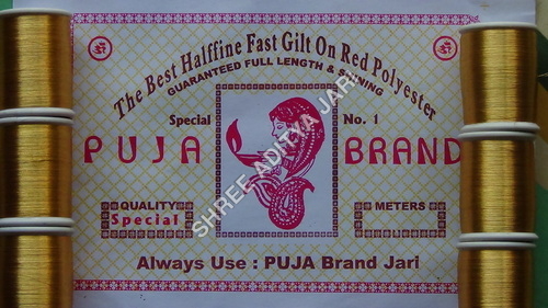 Real Gold Jari Threads