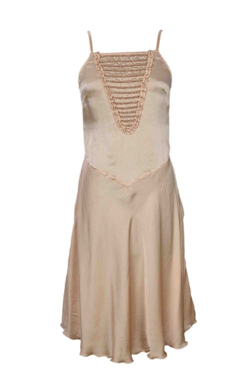 Fashionable Silk Dress for Ladies