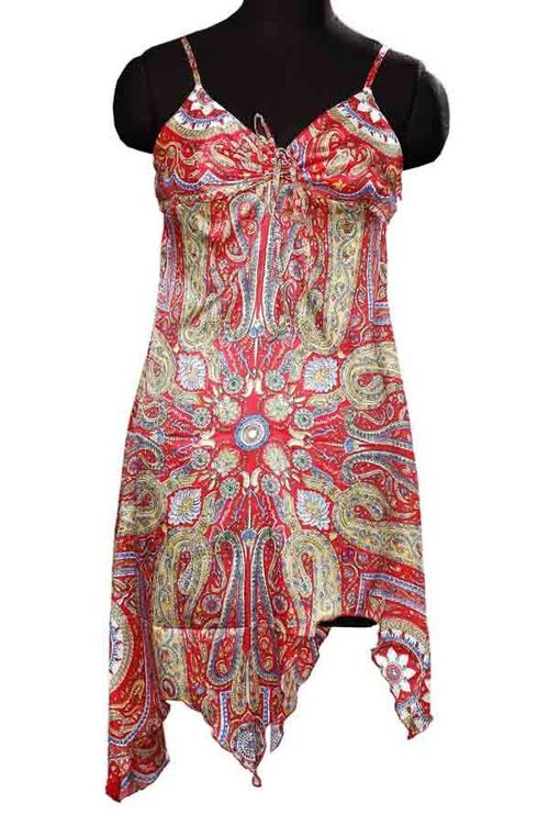 Designer Short Scarf Dress for Ladies