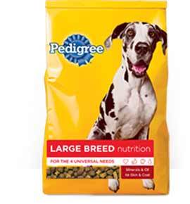 Pedigree Large Breed Nutrition for Dogs(Dry)