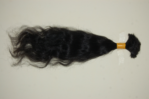 REMY BLACK WAVY HAIR