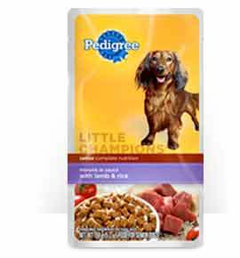 Pedigree Senior Complete Nutrition Morsels in Sauce with Lamb & Rice(Wet)