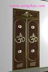 Carved Pooja Door
