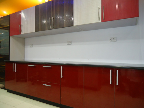 Colourful Modular Kitchen