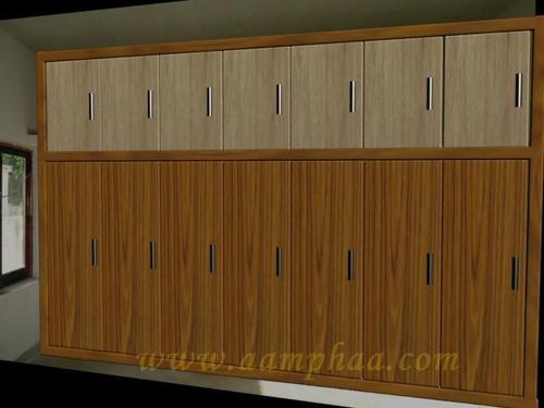 Wardrobe With Loft Design