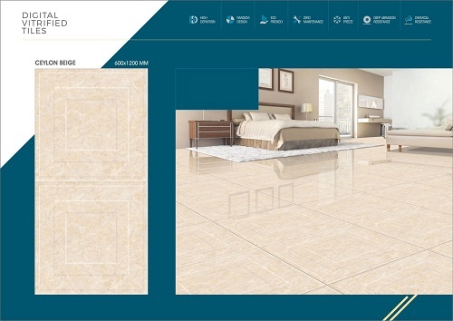 60x120 Beige Floor Tiles