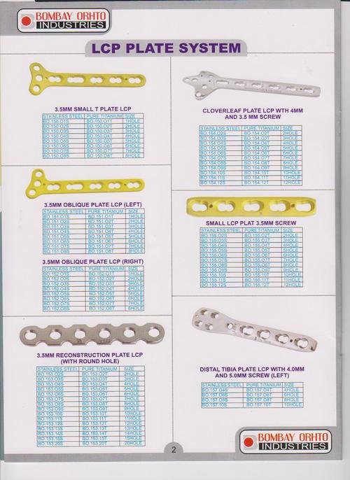 Locking Compression Plate