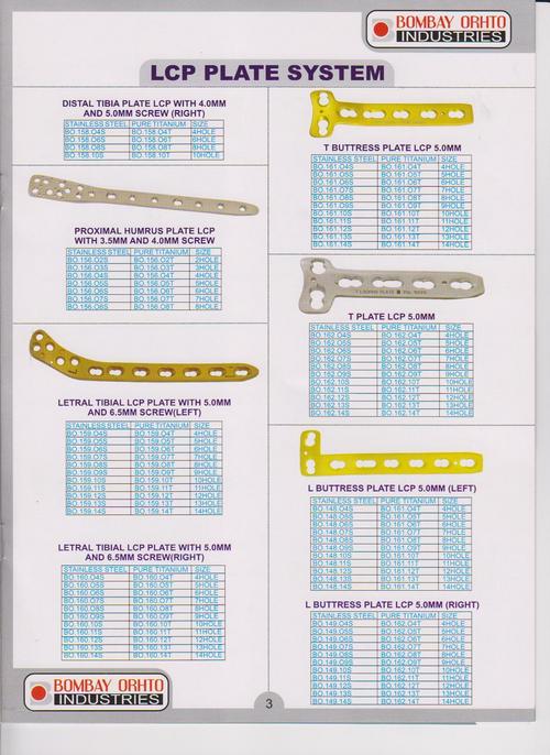Orthopedic Locking Plate
