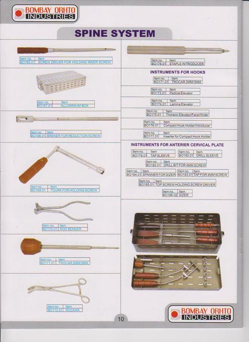 ORTHOPEADIC SPINE PEDICAL INSTRUMENT