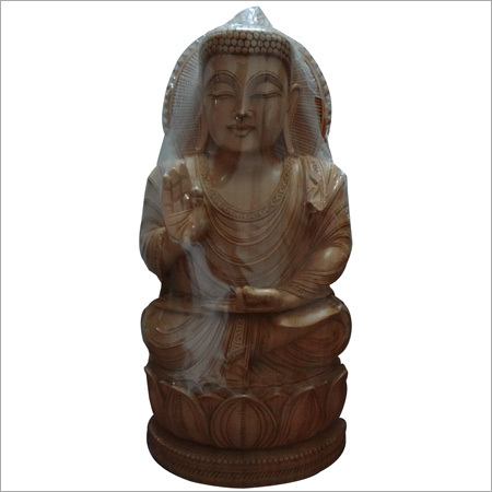 Wooden Buddha Statue