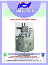 DOUBLE ROTARY TABLET PRESS DOUBLE LAYER