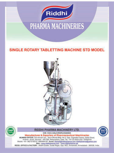 Silver Veternary Tablet Compression Machine