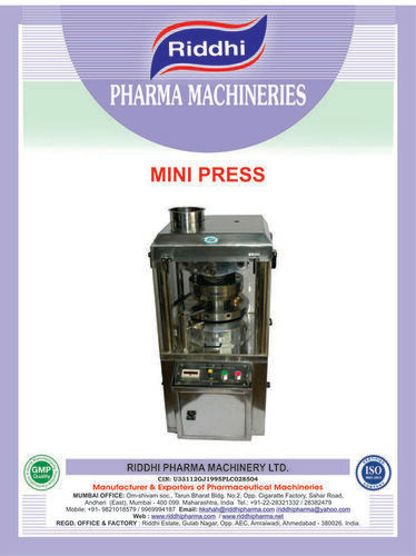 LAB MODEL TABLET PRESS MACHINE