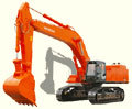 Hydraulic Excavator - Orange, ZAXIS 870 Backhoe, 540 PS, 84000 kg | Large Capacity, Durable Design, Reliable Performance